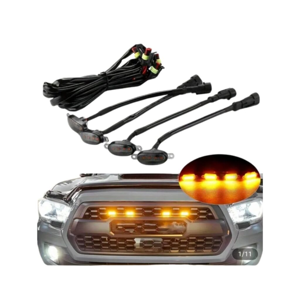 4 LUCES LED DE PARRILLA